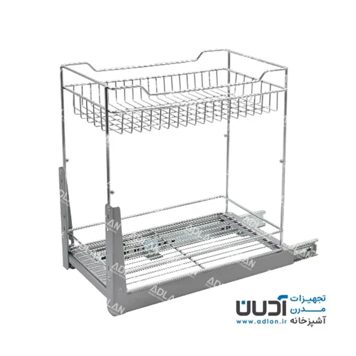ریل کف دوطبقه آرام بند آدلان مدل تاندم کد 445 رادین 2